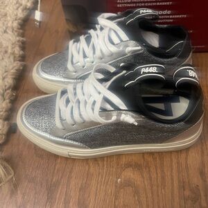 P448 Men's Metallic and Black Sneakers